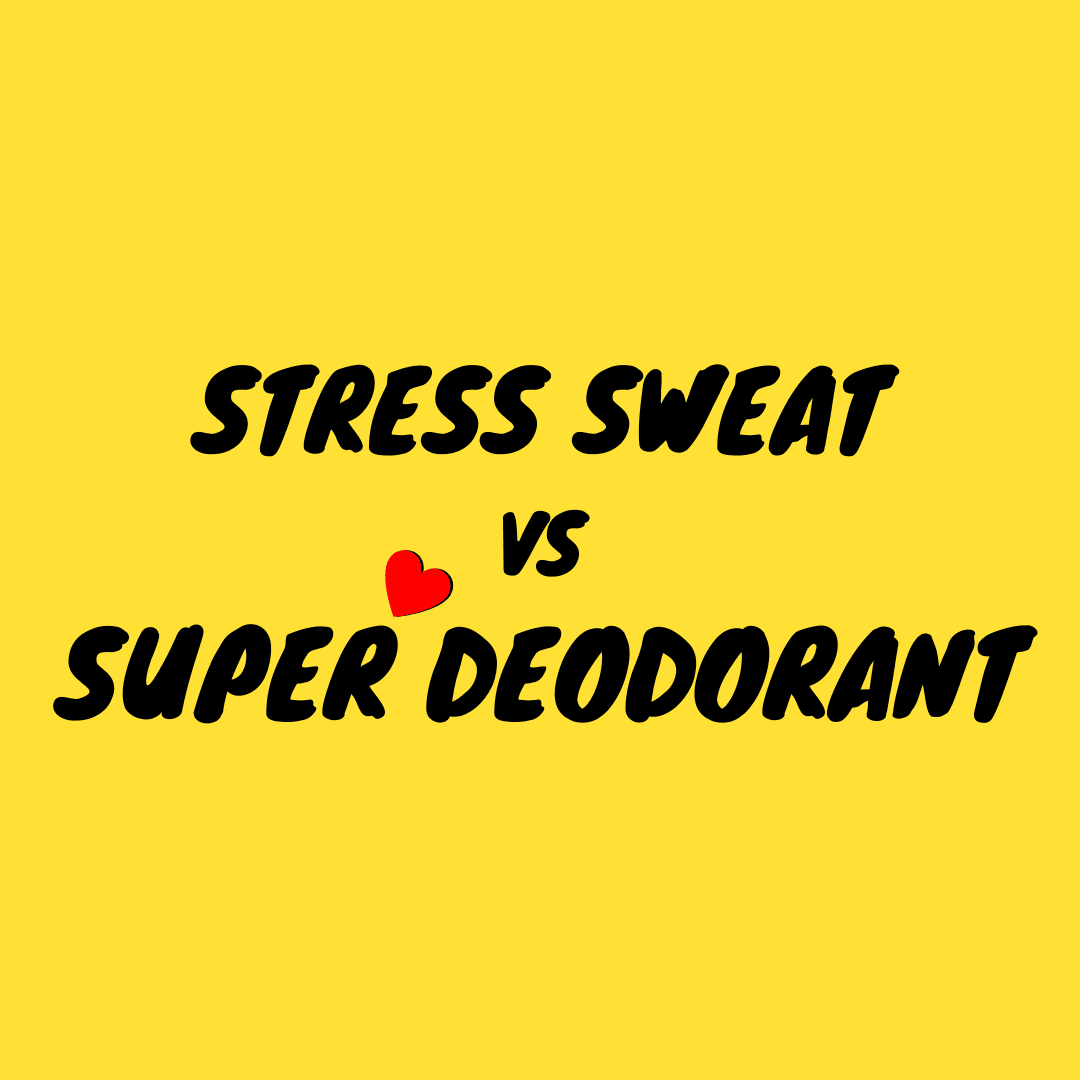 Stress sweat and body odour