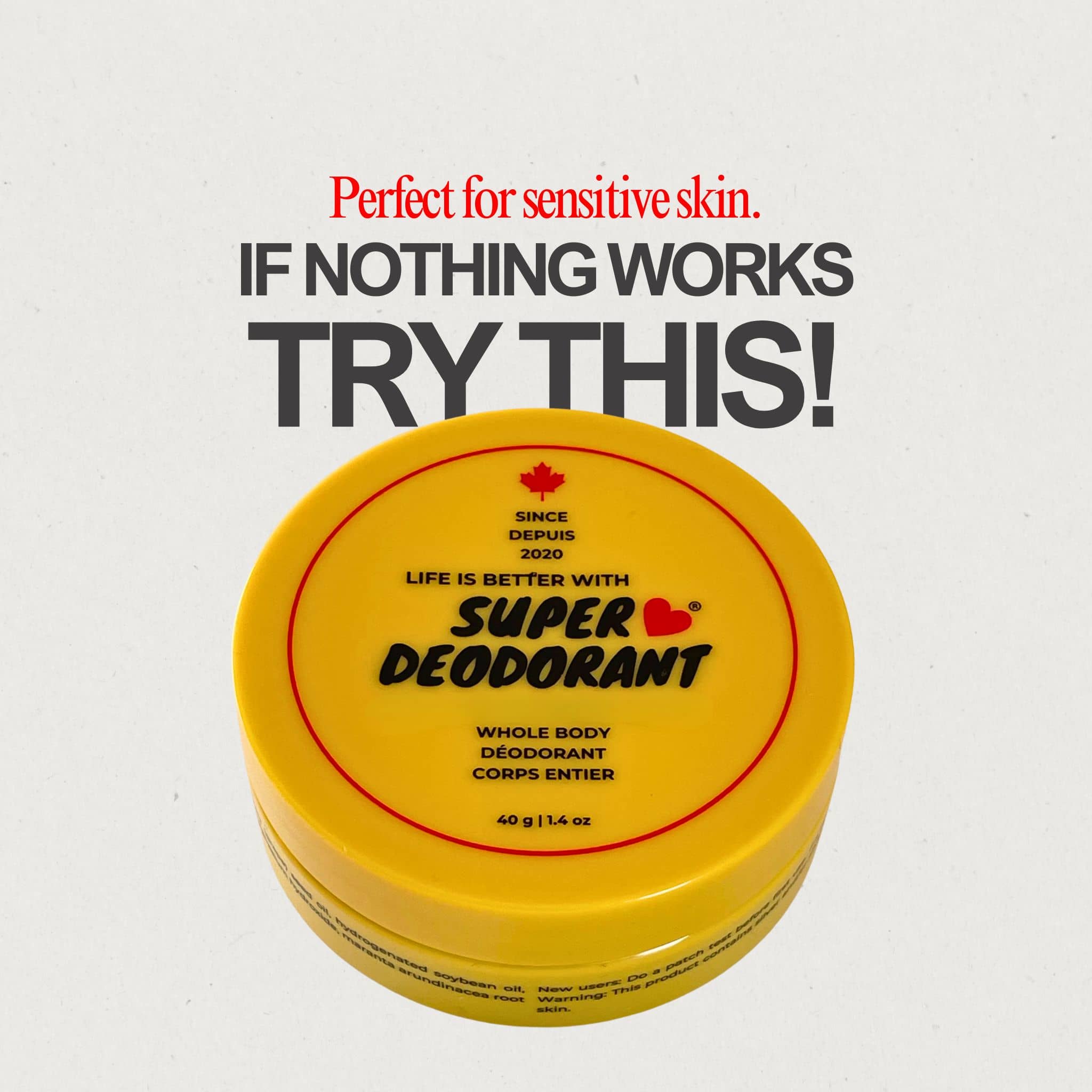Whole body natural deodorant with microsilver