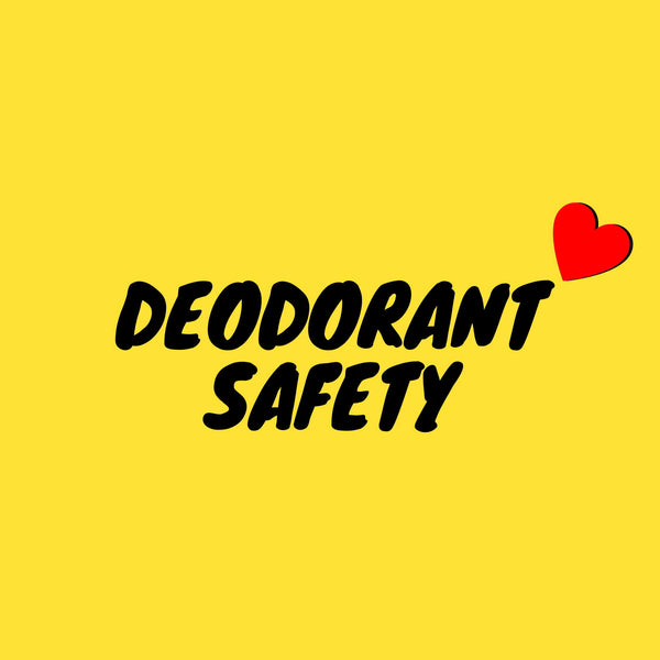 TIPS TO SAFELY CHOOSE/USE ANY NATURAL DEODORANT.
