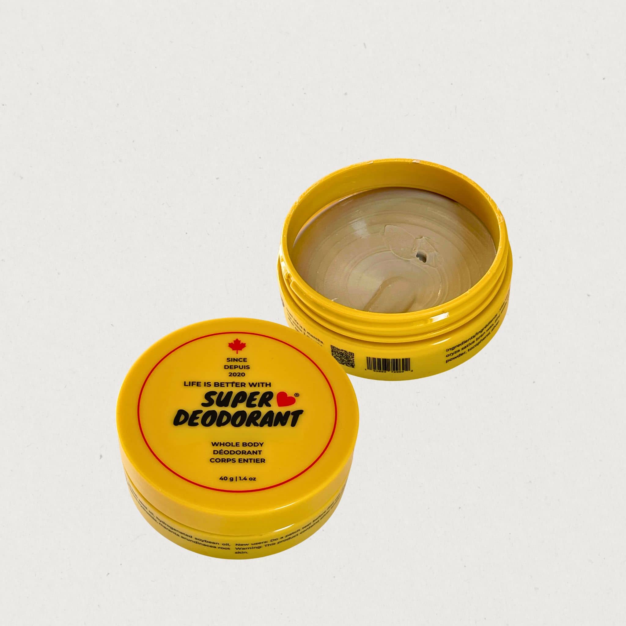 Senstive skin natural deodorant