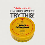 Whole body natural deodorant with microsilver