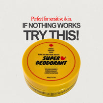 Whole body natural deodorant with microsilver